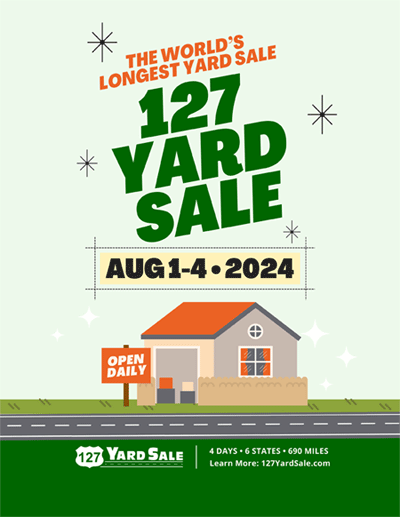 Design 1 127 Yard Sale Flyer Sample