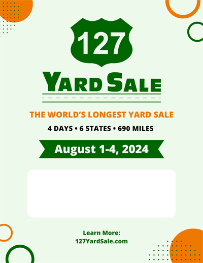 Design 2 127 Yard Sale Flyer Sample