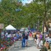 Shoppers at Mainstrasse Village Covington, Kentucky