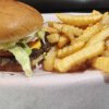 Smashburger w/ Cheese and side of fries